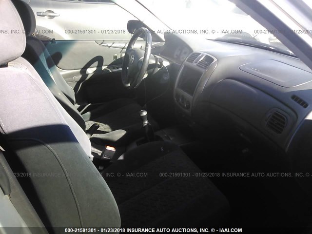 JM1BJ245X21486062 - 2002 MAZDA PROTEGE PR5 灰色 照片 5