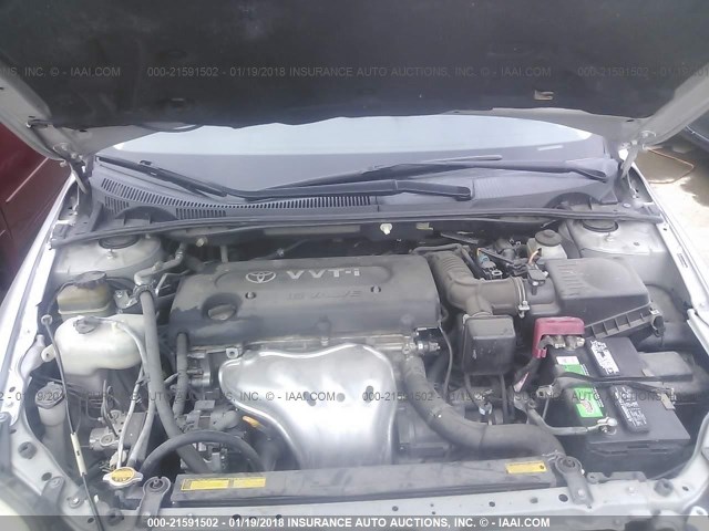 JTKDE167770179007 - 2007 TOYOTA SCION TC 银色 照片 10