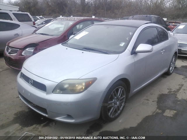 JTKDE167770179007 - 2007 TOYOTA SCION TC 银色 照片 2