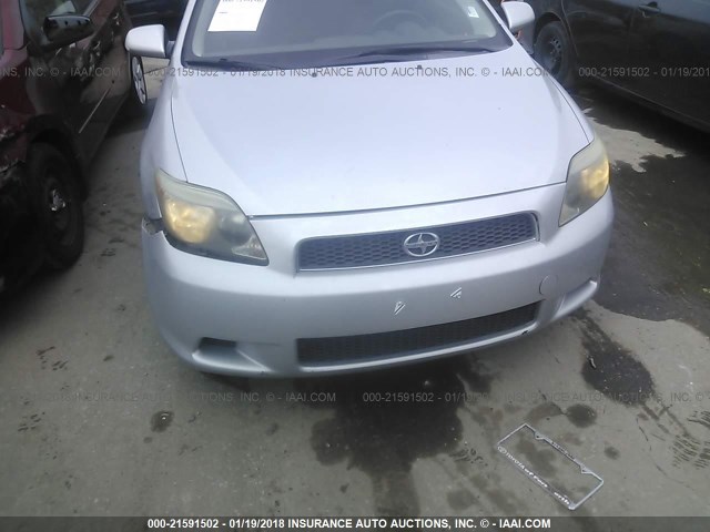JTKDE167770179007 - 2007 TOYOTA SCION TC 银色 照片 6