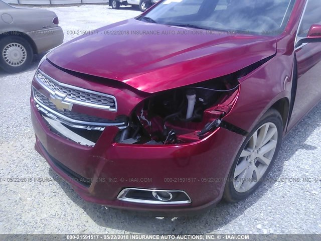 1G11H5SA9DF273224 - 2013 CHEVROLET MALIBU LTZ 红色 照片 6