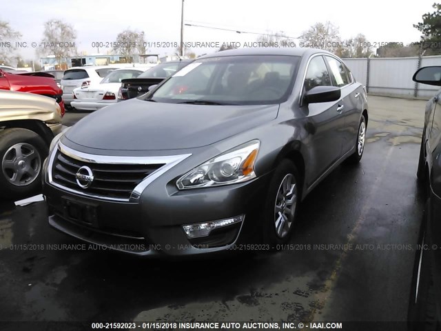 1N4AL3AP9EC404063 - 2014 NISSAN ALTIMA 2.5/S/SV/SL GRAY photo 2