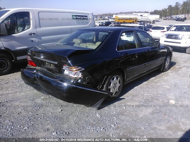 JH4KA9650YC006578 - 2000 ACURA 3.5RL BLACK photo 4