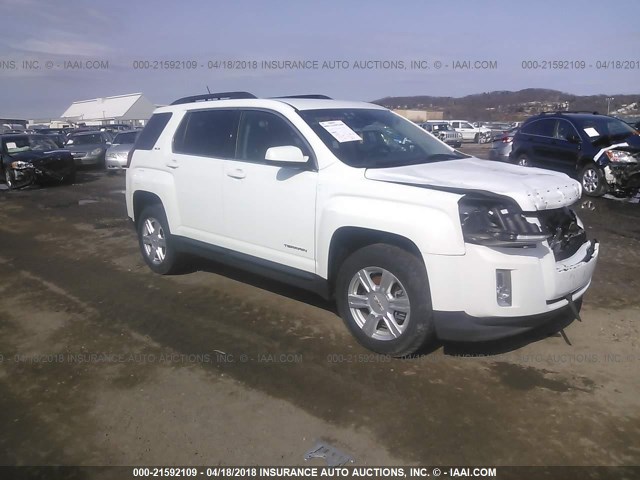 2GKALREK9F6290687 - 2015 GMC TERRAIN SLE WHITE photo 1