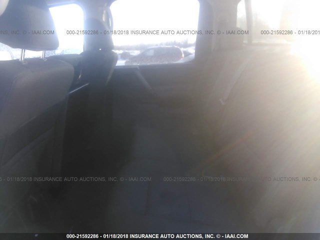 1N6BA07C28N337285 - 2008 NISSAN TITAN XE/SE/LE/PRO-4X SILVER photo 8