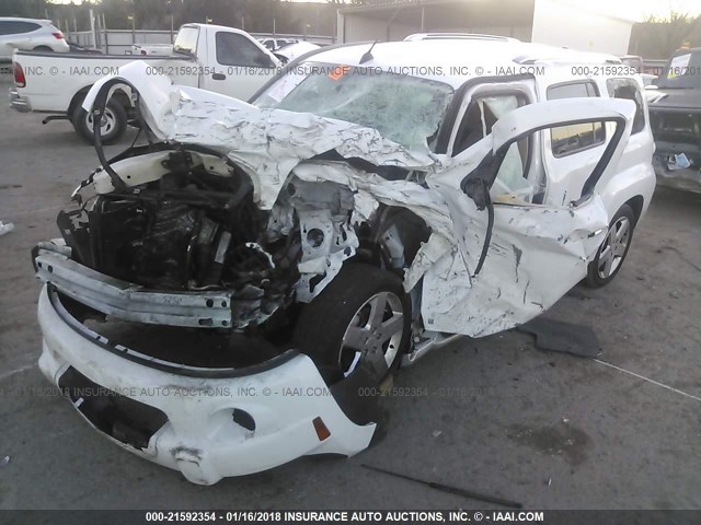 3GNDA23P66S676884 - 2006 CHEVROLET HHR LT WHITE photo 2