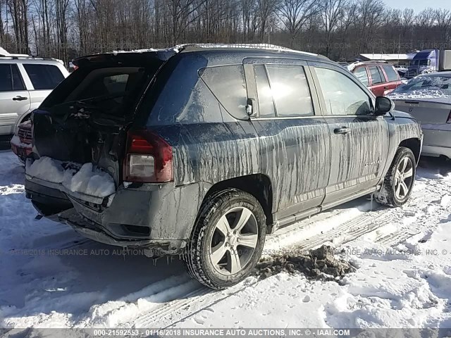 1C4NJCEB0HD189297 - 2017 JEEP COMPASS LATITUDE 深蓝色 照片 4