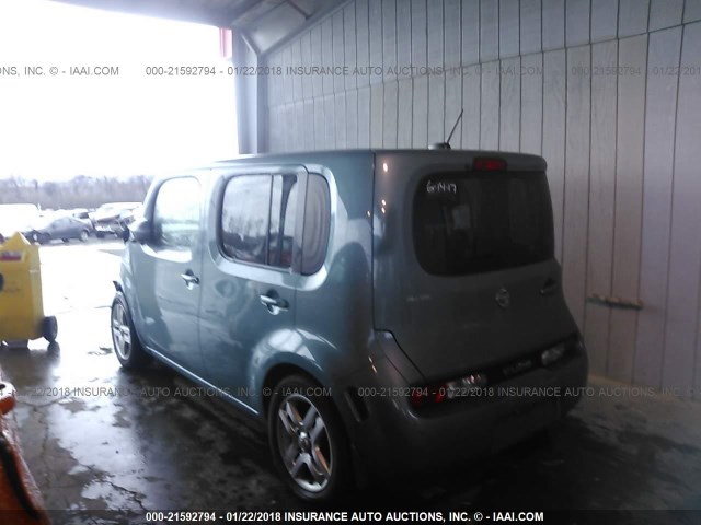 JN8AZ28R49T130792 - 2009 NISSAN CUBE S/SL BLUE photo 3