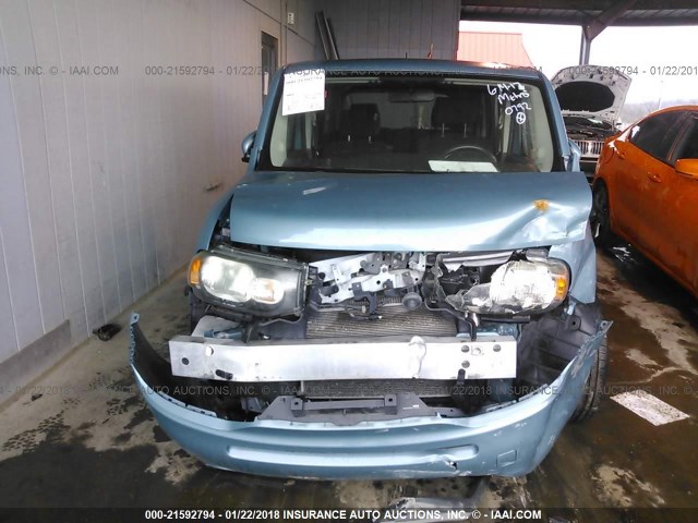 JN8AZ28R49T130792 - 2009 NISSAN CUBE S/SL BLUE photo 6