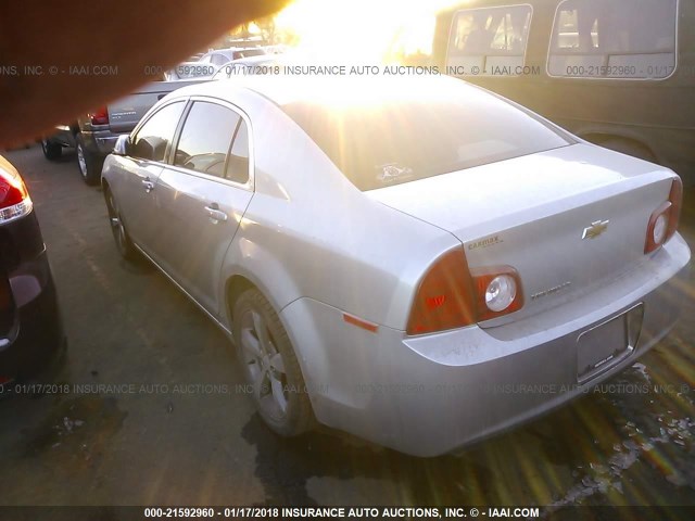 1G1ZC5E14BF379431 - 2011 CHEVROLET MALIBU 1LT 银色 照片 3