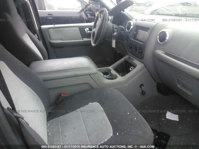 1FMPU16545LA79623 - 2005 FORD EXPEDITION XLT 蓝色 照片 5