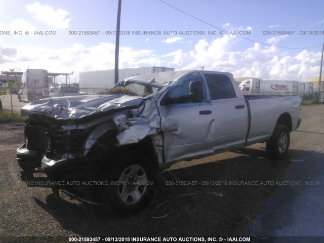 3C63R3GL9EG170422 - 2014 RAM 3500 SILVER photo 2