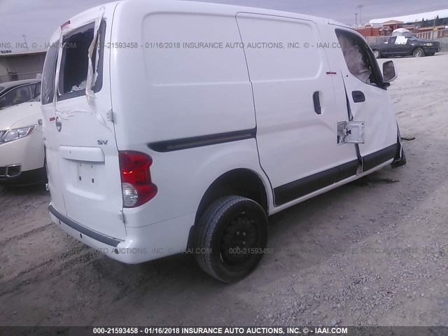 3N6CM0KNXHK703312 - 2017 NISSAN NV200 2.5S/2.5SV WHITE photo 4