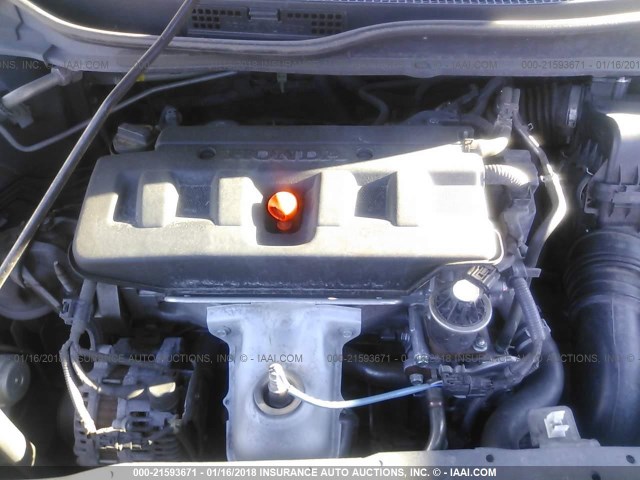 2HGFB2F98CH540705 - 2012 HONDA CIVIC EXL Pewter photo 10