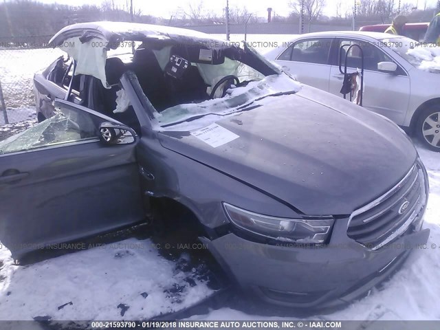 1FAHP2F80EG158334 - 2014 FORD TAURUS LIMITED GRAY photo 1