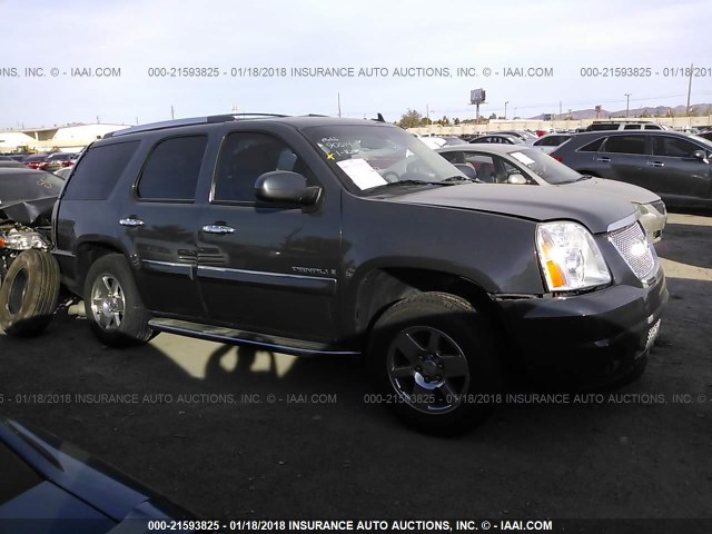 1GKFK63848J179730 - 2008 GMC YUKON DENALI GRAY photo 1