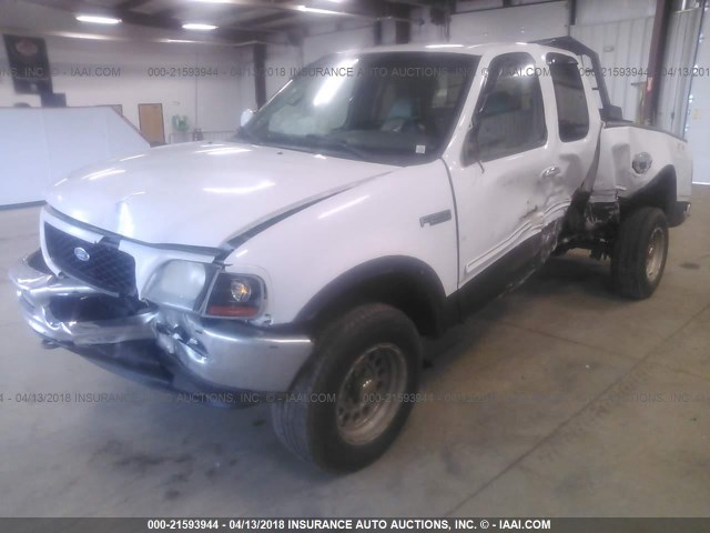 1FTFX28L6VKD00122 - 1997 FORD F250 WHITE photo 2