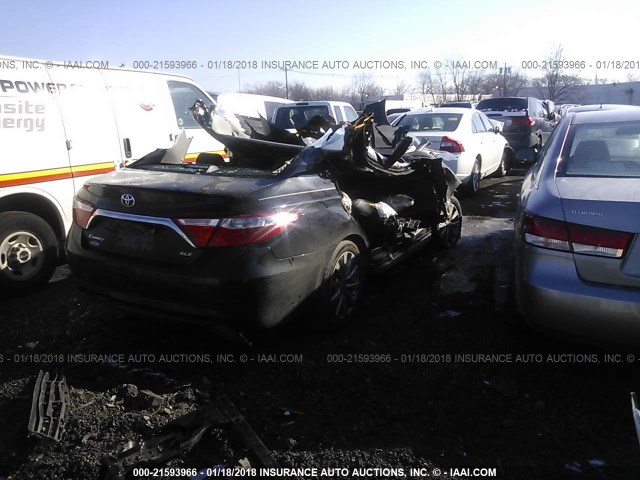 4T4BF1FK3GR568818 - 2016 TOYOTA CAMRY LE/XLE/SE/XSE BLACK photo 4