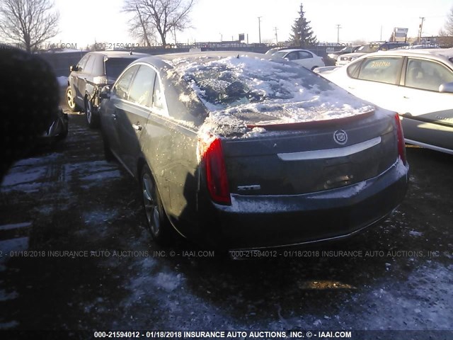 2G61M5S35E9160906 - 2014 CADILLAC XTS LUXURY COLLECTION BLACK photo 3
