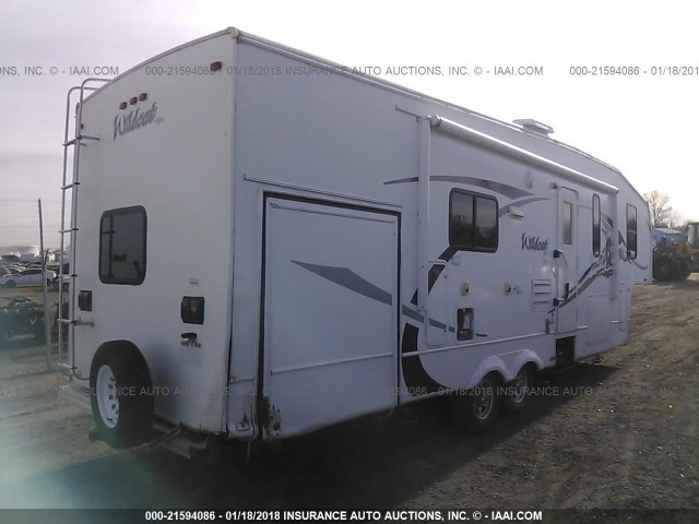 4X4FWCF269V020945 - 2009 FOREST RIVER 5TH WHEEL  WHITE photo 4