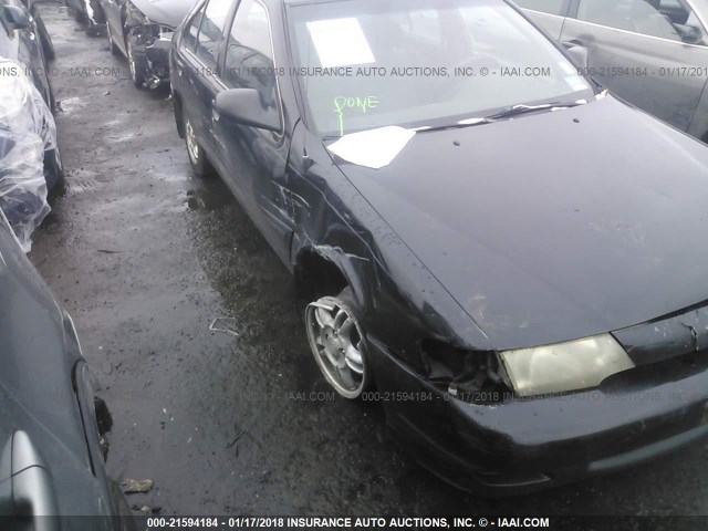 3N1AB41D3XL108166 - 1999 NISSAN SENTRA XE/GXE BLACK photo 6