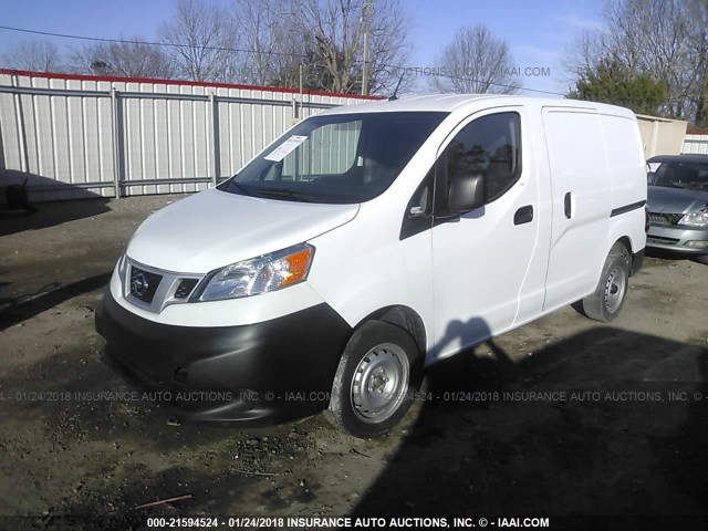 3N6CM0KN5GK695991 - 2016 NISSAN NV200 2.5S/2.5SV WHITE photo 2