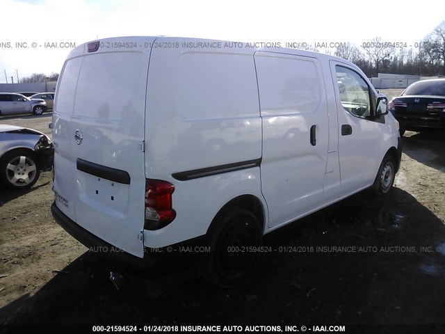 3N6CM0KN5GK695991 - 2016 NISSAN NV200 2.5S/2.5SV WHITE photo 4