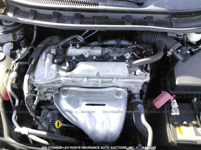 JTKJF5C75E3086316 - 2014 TOYOTA SCION TC BLACK photo 10