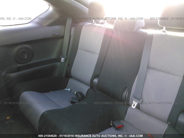 JTKJF5C75E3086316 - 2014 TOYOTA SCION TC BLACK photo 8