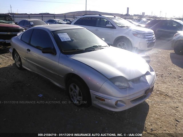 1G2JB124527106768 - 2002 PONTIAC SUNFIRE SE SILVER photo 1