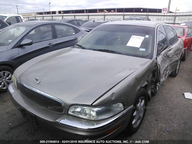 1G4CW54K114269568 - 2001 BUICK PARK AVENUE  TAN photo 2