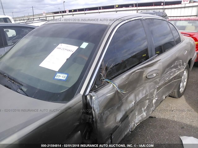 1G4CW54K114269568 - 2001 BUICK PARK AVENUE  TAN photo 6