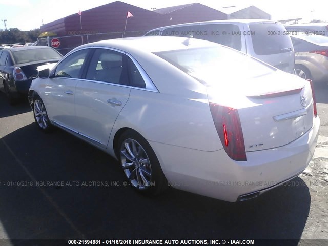 2G61P5S30D9102496 - 2013 CADILLAC XTS LUXURY COLLECTION WHITE photo 3