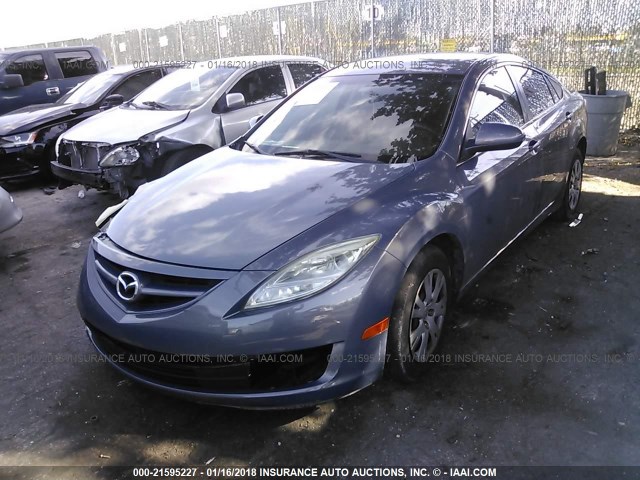 1YVHP81A295M03329 - 2009 MAZDA 6 I BLUE photo 2