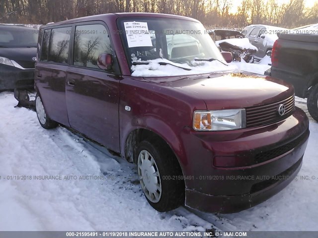 JTLKT334064088408 - 2006 TOYOTA SCION XB წითელი ფოტო 1