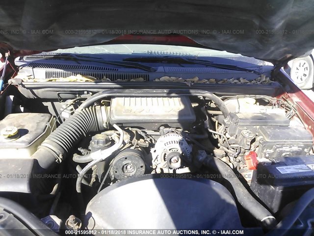 1J4GR48K26C155099 - 2006 JEEP GRAND CHEROKEE LAREDO/COLUMBIA/FREEDOM 红色 照片 10