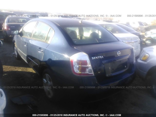 3N1AB61E79L606961 - 2009 NISSAN SENTRA 2.0/2.0S/2.0SL BLUE photo 3