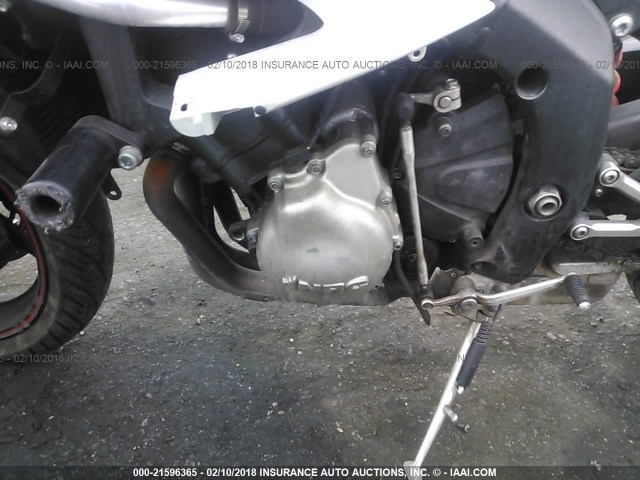 JYARJ12Y67A003675 - 2007 YAMAHA YZFR6 L WHITE photo 9