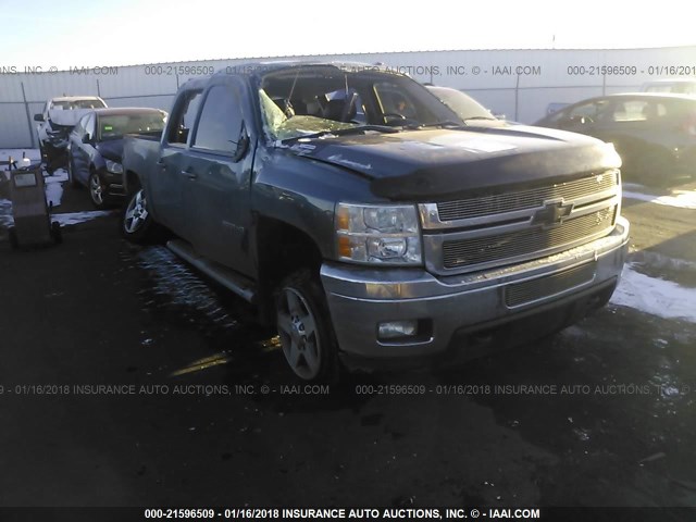 1GC1KYC81BF260681 - 2011 CHEVROLET SILVERADO K2500 HEAVY DUTY LTZ BLUE photo 1