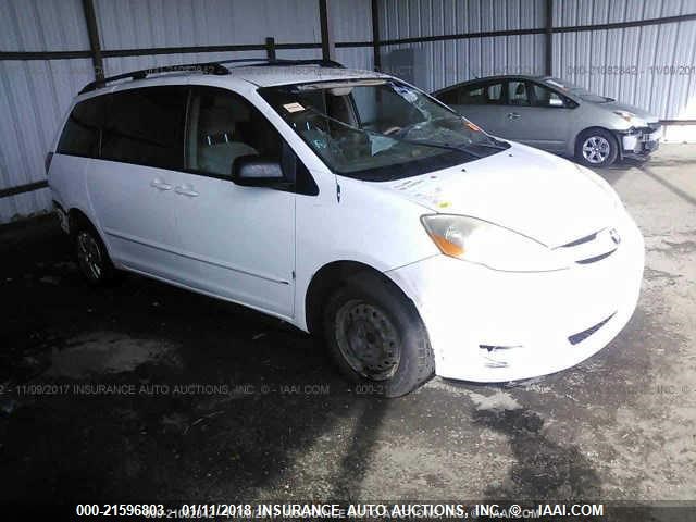 5TDZA23C16S480612 - 2006 TOYOTA SIENNA CE/LE WHITE photo 1