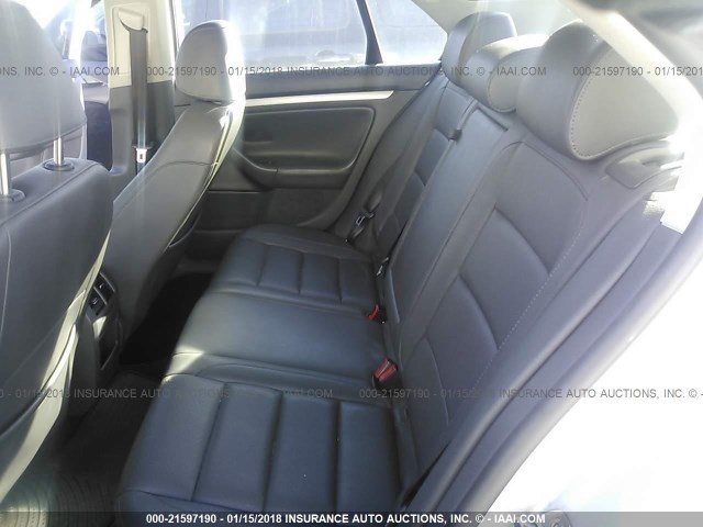 3VWEG71K17M150875 - 2007 VOLKSWAGEN JETTA WOLFSBURG 银色 照片 8