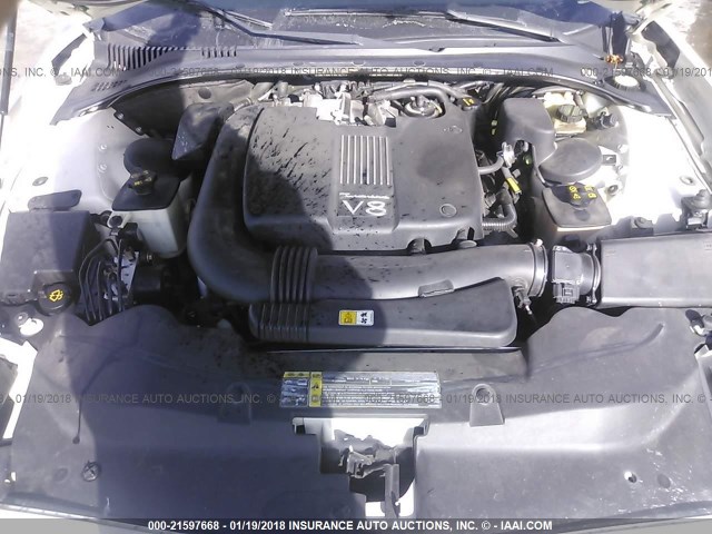 1FAHP60A32Y118838 - 2002 FORD THUNDERBIRD  WHITE photo 10