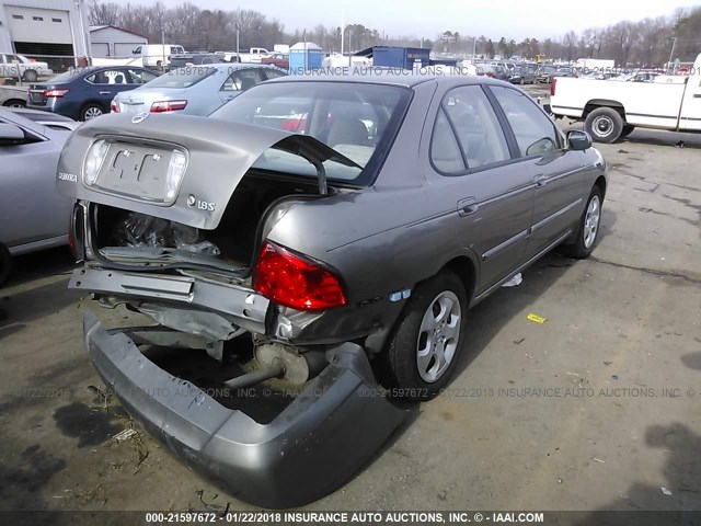 3N1CB51D24L919306 - 2004 NISSAN SENTRA 1.8/1.8S TAN photo 4