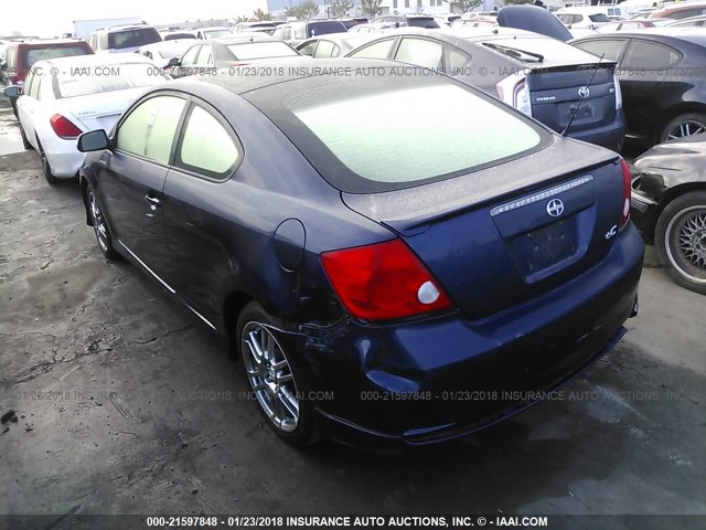 JTKDE167450005344 - 2005 TOYOTA SCION TC 蓝色 照片 3