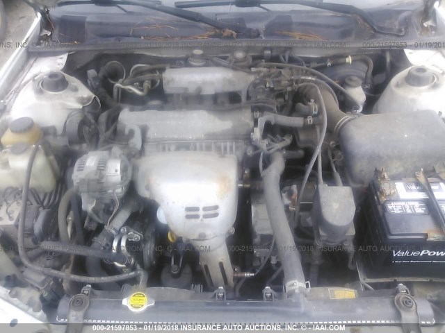 4T1BG22KXWU344057 - 1998 TOYOTA CAMRY CE/LE/XLE 白色 照片 10