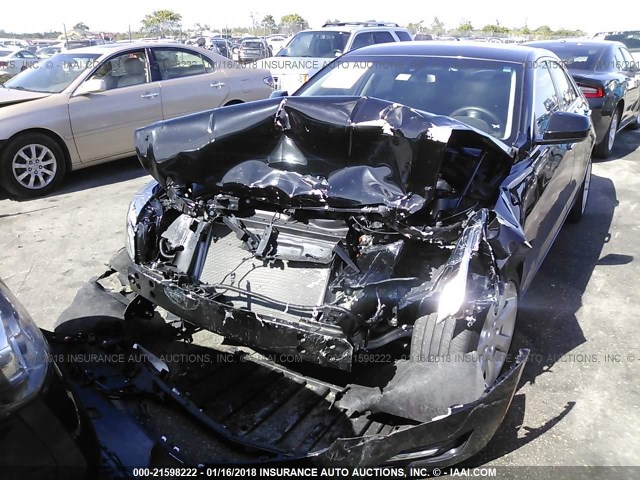 1G6AA5RX6G0170763 - 2016 CADILLAC ATS BLACK photo 6