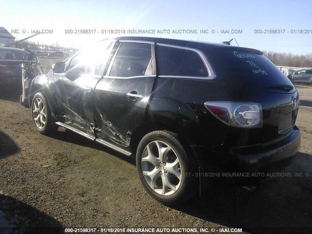 JM3ER2W35A0301610 - 2010 MAZDA CX-7 BLACK photo 3