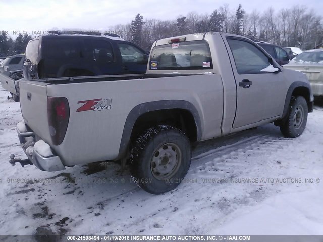 1GCDT149888213928 - 2008 CHEVROLET COLORADO TAN photo 4