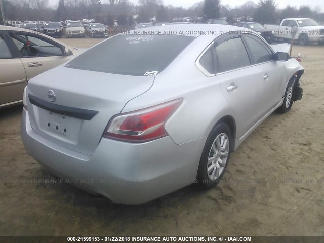 1N4AL3AP1DC187008 - 2013 NISSAN ALTIMA 2.5/S/SV/SL SILVER photo 4