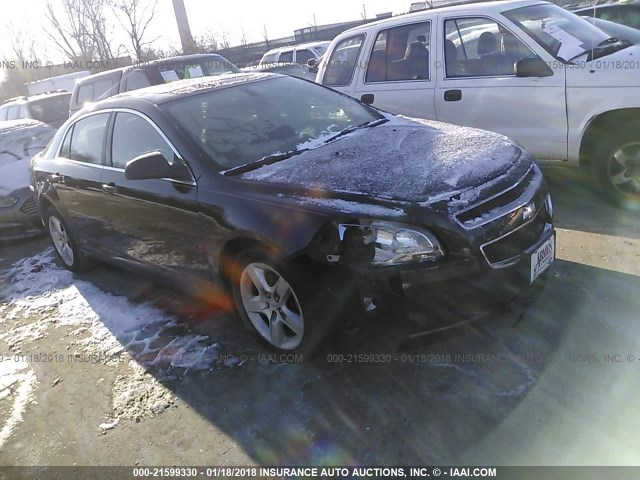 1G1ZB5EB1AF226483 - 2010 CHEVROLET MALIBU LS 黑色 照片 1